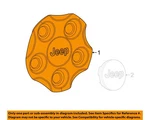 Chrysler Oem 17-23 Compass Wheels Covers Trim-center Cap 5VL55RXFAA. Fixed Price $20.45.