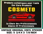 Cosmeto Care Products - Vintage Original Vinyl Decal Sticker. Fixed Price $7.97.