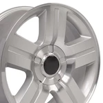 Oew Fits 22X9 Wheels Chevy Gm Texas Silver Mach'd Rims 5291. Fixed Price $1036.00.