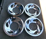 16" Set Of Four (4) Chrome Skins 1997 98 00 Ford F150 Pickup Steel Wheels. Fixed Price $99.95.
