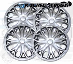 Wheel Cover Replacement Hubcaps 15" Inch Metallic Silver 4PCS Set #526. Fixed Price $47.57.
