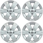 Fits 2007-2012 Nissan Sentra 15" Replacement Hubcaps Wheel Covers 436-15S + Logo. Fixed Price $130.00.