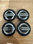 Nissan Sentra Rogue Versa /etc Oem Center Caps Set Of Black 40342-BR01A-B1. Fixed Price $15.00.