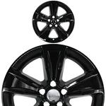 Fits Charger Challenger 2015-2023 Black 18" Wheel Skins Hub Caps Rim Covers. Fixed Price $49.99.