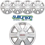 Fits 2014-2017 Gmc Terrain Sle Slt 17" Chrome Wheel Skins # 7564P-C SET/4. Fixed Price $134.99.