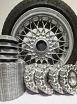 Kreuzspeichen 15" Felgendeckel St Alu Set Bmw E30 316I-325I 36132225376(4X). Fixed Price $236.20.