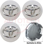 Set Of 4 Toyota Wheel Rims Center Caps Silver/chrome Logo 62MM Camry. Fixed Price $19.99.