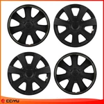 4 Pcs Hub Caps For All Makes Models 16 Inch 7 Spoke Wheel Cover Black Trim Kit. Fixed Price $41.39.