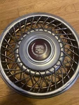1986 To 1992 Cadillac 15" Hubcap Wheel Cover Wire Spoke Oem 4576415. Fixed Price $42.27.