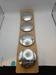 Mopar Dodge Chrome Wheel Center Cap Snap In Hub Cover Oem 68104902AA - 4PACK New. Fixed Price $39.00.