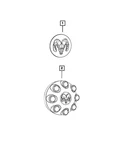 Genuine Mopar Wheel Center Cap 68647068AA. Fixed Price $10.20.
