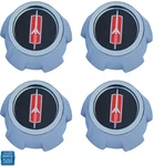 68-87 Super Stock Ii Wheel Chrome Caps Bolt On W/rocket Set Of Gm 402926. Fixed Price $212.99.