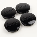 Jeep Set Of 4 Black 63MM Wheel Center Caps Grand Cherokee, Wrangler, Compass. Fixed Price $20.99.