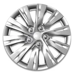 Auto Drive 15 Inch Silver Alloy Finish Hubcap Wheel Covers - Set Of 4 Fits Mos. Fixed Price $38.85.