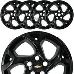Black 2024-2026 Chevrolet Trax Lt 17" Wheel Skins Hub Caps Full Rim Covers. Fixed Price $99.99.