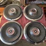 Factory Original 1968 Mercury Comet 14 Inch Hubcaps Wheel Covers. Fixed Price $99.95.