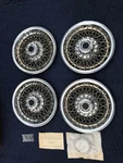 1968-78 Camaro Nova Chevelle Nos Genuine Gm 14" Wire Wheel Hubcap Set 995929. Fixed Price $575.00.