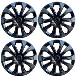 16" Wheel Covers Hubcaps 4PCS For Vw Jetta Black. Fixed Price $42.67.