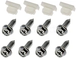 License Plate Harware Kit #14 X 3/4" Dorman 785-101 ( SCREWS/4 Retainers ). Fixed Price $8.49.