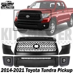 Front Bumper Cover & Grille Assembly Kit For 2014-2021 Toyota Tundra Pickup. Fixed Price $539.61.