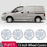 For 2013-2021 Nissan NV200 Wheel Covers Set Of 4 15" Full Rim Snap On Hubcaps. Fixed Price $48.99.