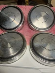 Vintage 1984 Ford Hub Caps. Fixed Price $128.00.
