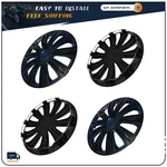 4X 15" Wheel Cover Hub Caps Universal Blue And Black For R15 Tire & Steel Rim. Fixed Price $42.25.