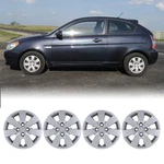 14" Wheel Covers Hubcaps For 2008-2011 Hyundai Accent Sedan /hatchback Set Of. Fixed Price $48.99.