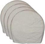 Rv Trailer Wheel Tire Covers For Painting L(27-29IN), Silver. Fixed Price $41.64.