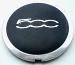 2012 - 2013 Fiat 500 Black/polished Oem Center Cap P/n 68078419AB. Fixed Price $22.99.