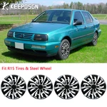 For Vw Jetta Golf 15" Abs Wheel Rim Cover R15 Steel Snap-on. Fixed Price $69.69.