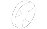 Genuine Mitsubishi Center Cap MR761468. Fixed Price $22.27.