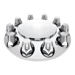 United Pacific 10257 Dome Front Axle W/ 33MM Lug Nut Covers Chrome. Fixed Price $48.00.