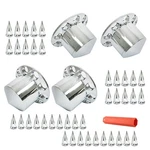 Rear Axle Wheel Covers 33MM Spike Screw-on Lug Nut For Semi Truck. Fixed Price $84.91.