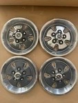 1970-1973 Ford Mustang Mag Boss / Mach 14" Oem Wheel Cover Hubcaps Set Of. Fixed Price $100.00.