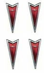 Oer Pontiac Rally Ii Wheel Center Cap Emblem Set 1973-1981 Firebird. Fixed Price $55.98.