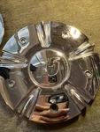 Wheels Chrome Custom Center Cap # CF59001 (RF5-90) LG0601-37. Fixed Price $60.00.