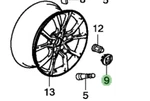 Genuine Honda Cap Alum Whl Cnt 44732-TGH-A01. Fixed Price $30.64.