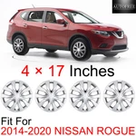 Inches Hubcaps For 2014-2020 Nissan Rogue R17 Wheel Covers Snap On Chrome. Fixed Price $64.99.
