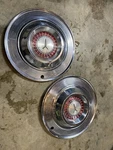 Set (2) Factory Mopar Wheel Rim 1963 1964 Plymouth Fury 2409836. Fixed Price $38.00.