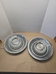 1963 1964 Gm Caddie Cadillac Coupe Deville Fleetwood Hubcap Wheel Covers Pair. Fixed Price $65.00.