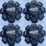 4 Pack Used M793BK01 Moto Metal 962 Gloss Black Wheel Rim Center Cap M-793. Fixed Price $119.00.