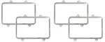 1986 1987 Chevy Gmc Truck Dual Headlamp Retaining Ring Set Stainless 4 Pcs*. Fixed Price $56.00.