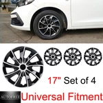 17" Set Of 4 Universal Hubcaps For Car Turck Svu Snap On Wheel Rim Covers R17. Fixed Price $59.99.