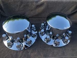 Chrome Plastic Truck Rear Axle Hub Cover 33MM Thread Caps United Pacific 10263. Fixed Price $99.29.