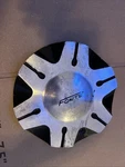 Forte Wheel Black Machined Metal Custom Center Cap S1050-F003 C-054-1. Fixed Price $50.00.