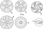Genuine Subaru Wheel Cover 28811FN000. Fixed Price $62.59.