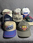 Lot Of 8 Vintage Auto Racing Hats Nascar Pepsi 400 Speedway Caps. Fixed Price $64.00.