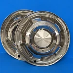 (2) Genuine 1966 Mercury Comet 14 Inch Hubcaps Wheel Covers Lot. Fixed Price $24.95.