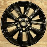 One Single 2016-2018 Kia Sorento Black Wheel Skin Fits 17" 10 Spoke Rim 399BLK. Fixed Price $45.00.